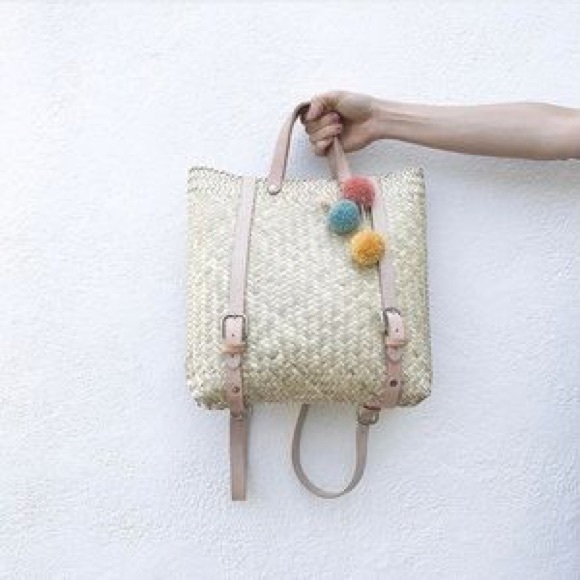 Nomah Project Pom Pom Tassel Backpack - Picture 3 of 3